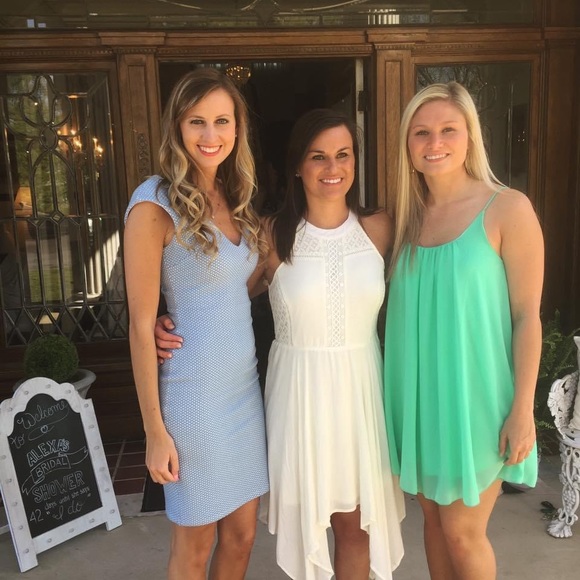 Bebe baby blue body con dress - Picture 4 of 4